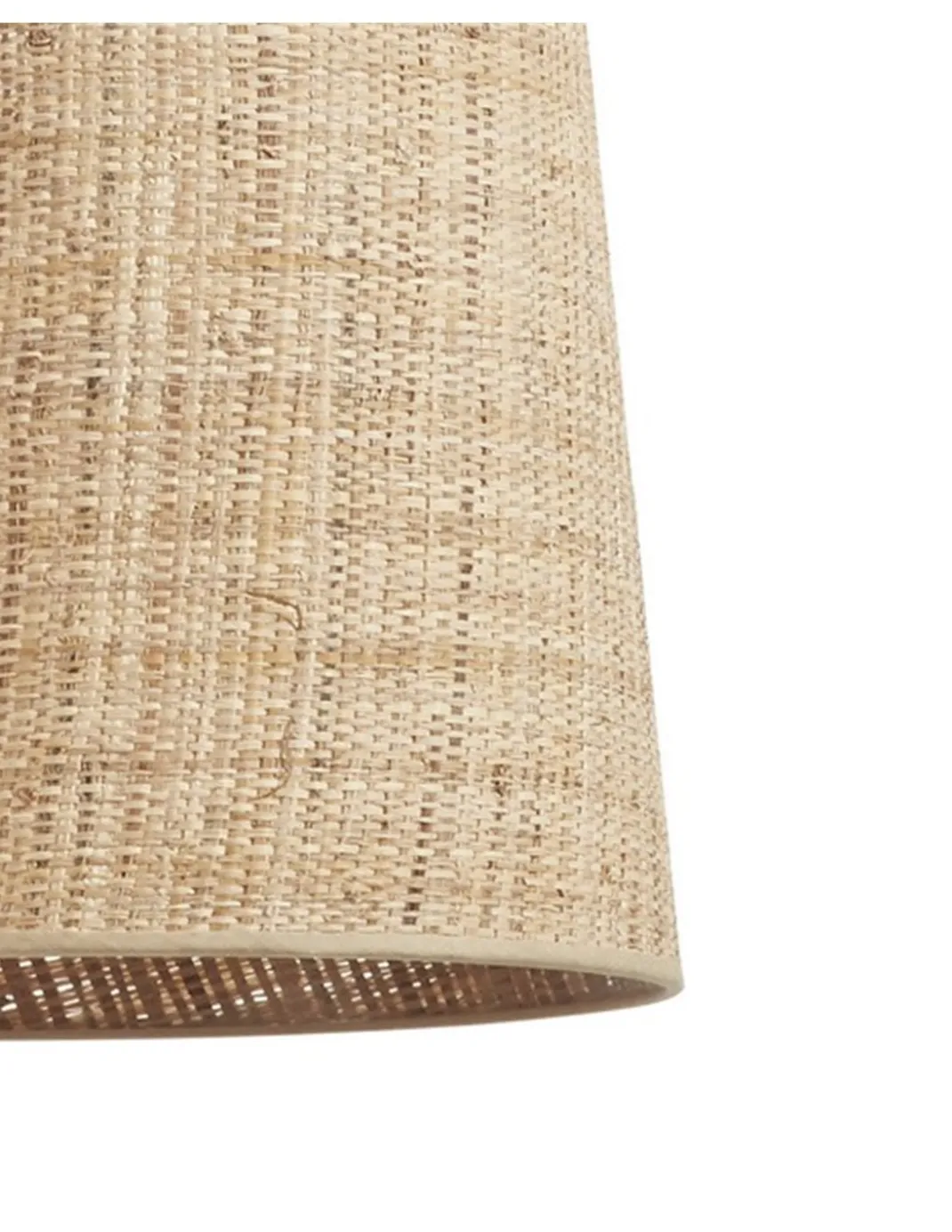 Colgante de techo Thais - Novolux Lighting - Lámpara boho chic con pantalla de mimbre