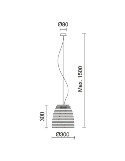 Colgante de techo Twist - Exo - Novolux Lighting