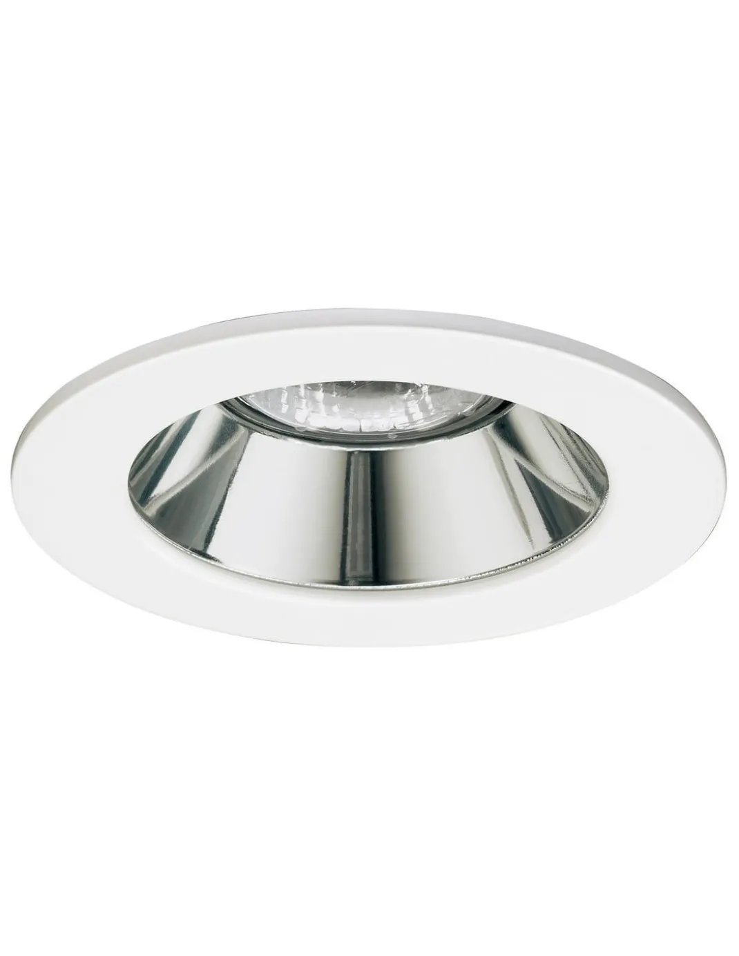 Dimmable aluminum recessed light in 2 colours and 3 light sources 3000/4000K – Silver – Indeluz - Novolux