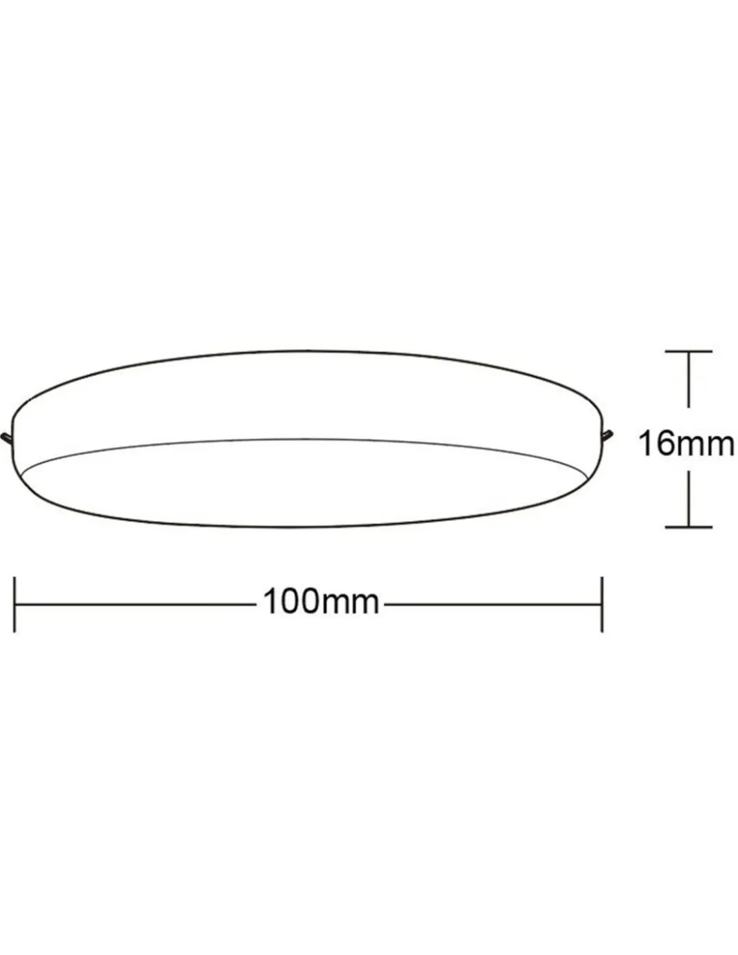 Downlight empotrable Algarve - Mantra - Foco LED redondo para techo