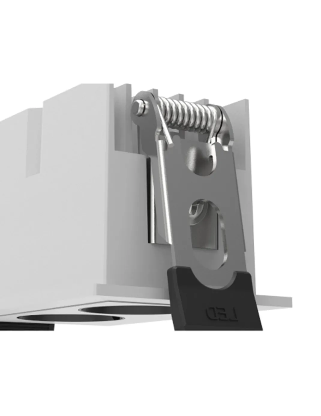 Downlight empotrable Blau - Mantra - Foco de techo empotrable doble