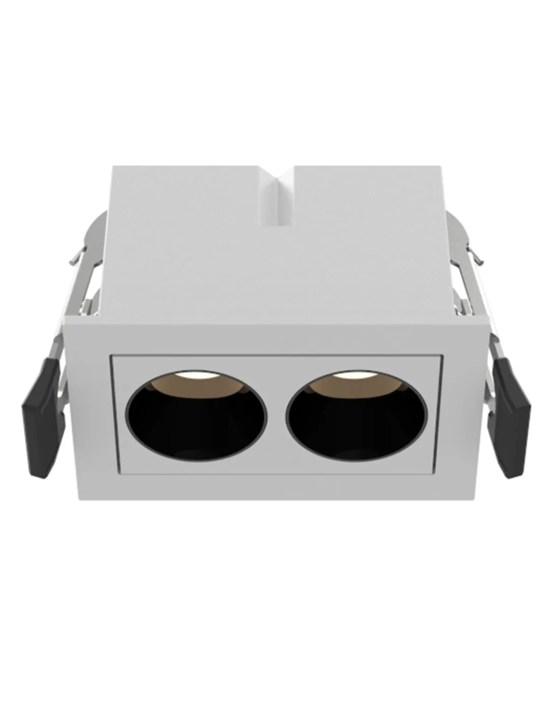 Downlight empotrable Blau - Mantra - Foco de techo empotrable doble