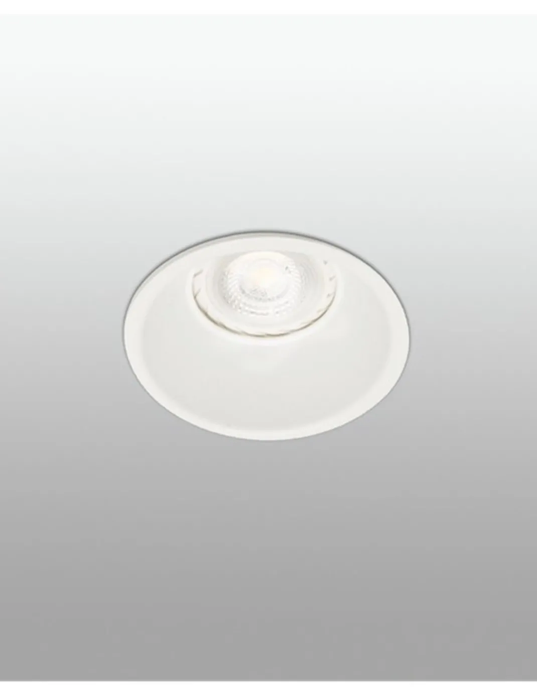 Downlight Gas – Faro – Lámpara redonda, GU10, Ø 8.5 cm