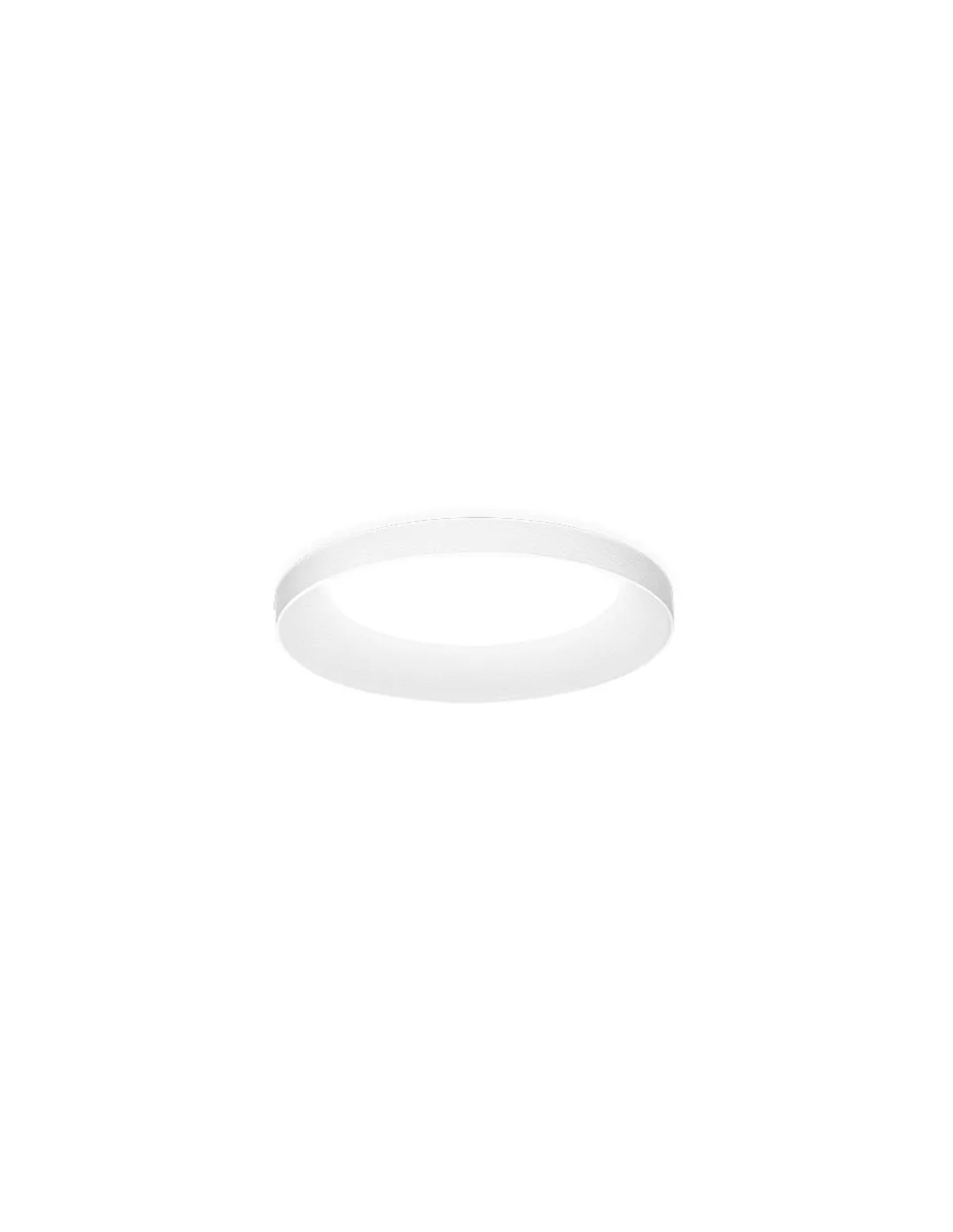 Downlight Stram Mini - Arkoslight - Empotrable de techo blanco LED, Ø 13.5 cm