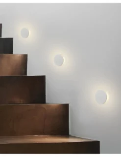 Empotrable de pared Miura - ACB - Foco LED circular para escaleras y pasillos