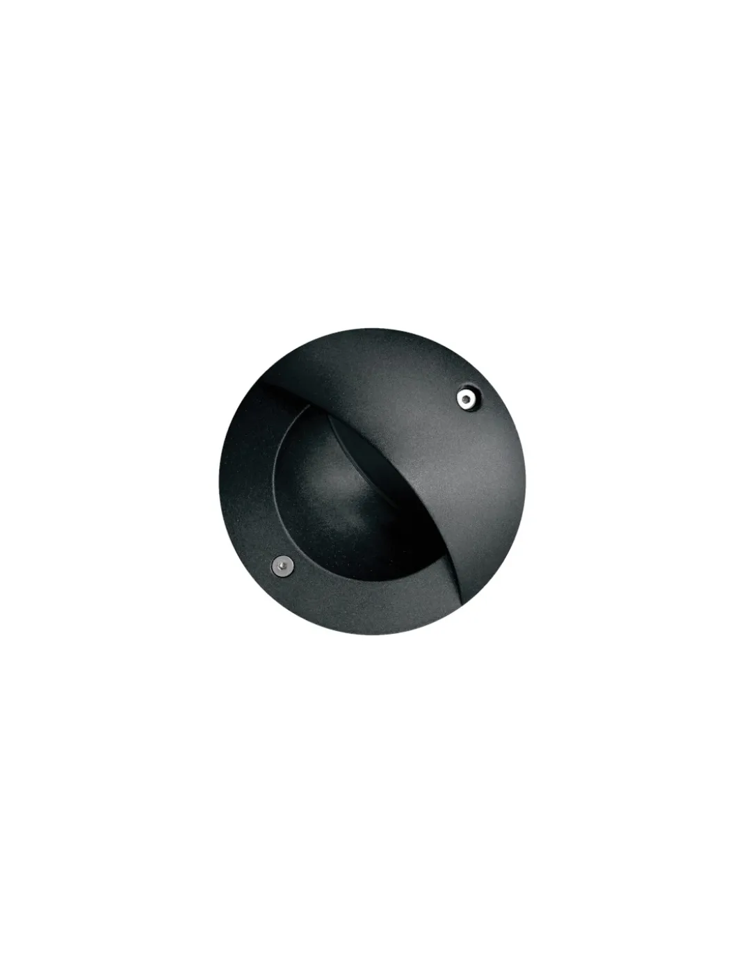 Empotrable de pared Up - Nexia - Foco redondo de exterior IP65, color antracita