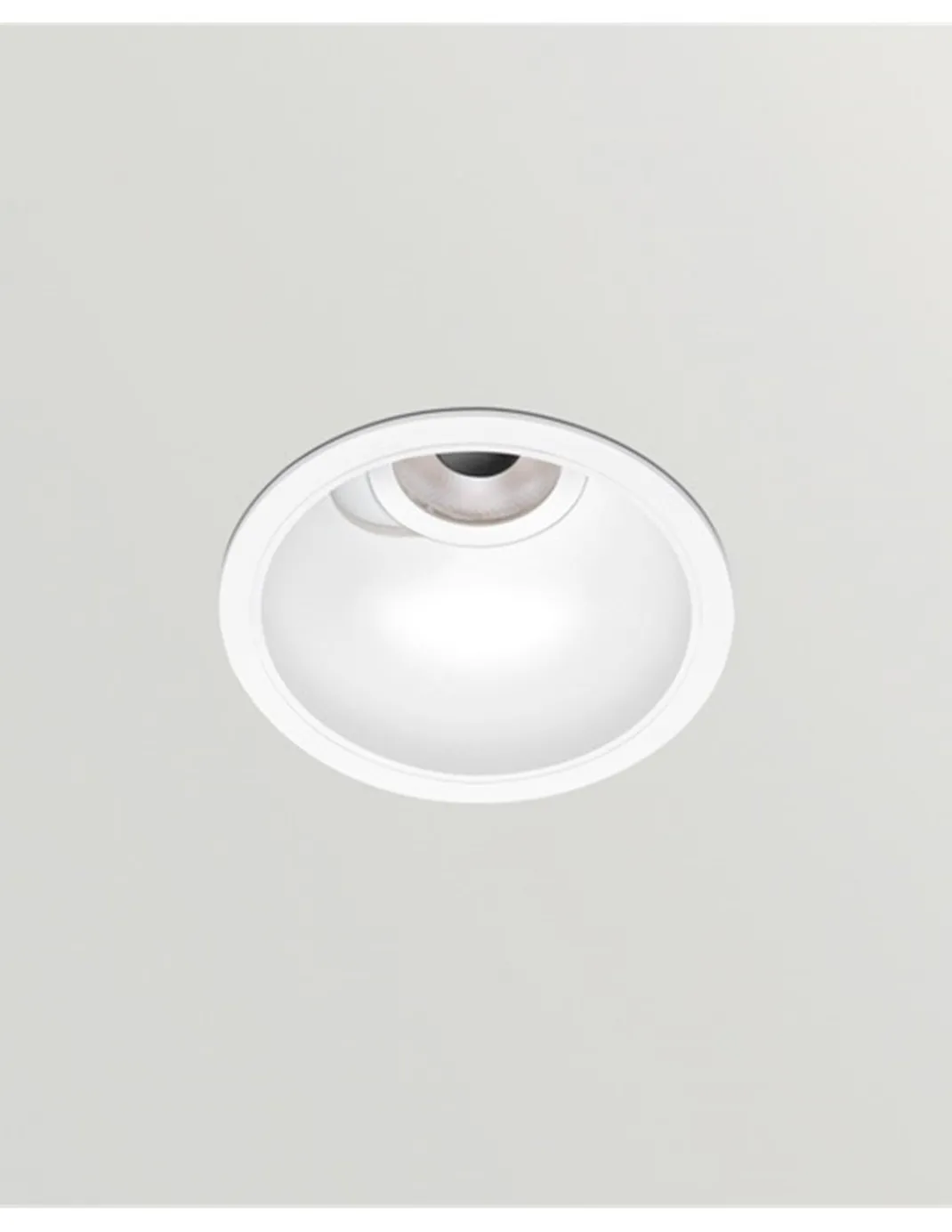 Empotrable de techo de exterior Buddy Tilt - Arkoslight - Lámpara LED, Ø 8,6 cm