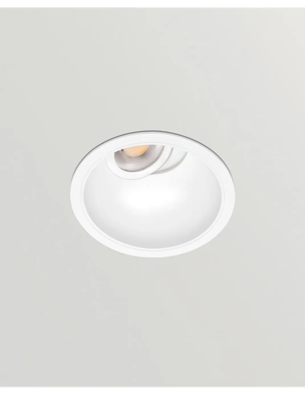 Empotrable de techo de exterior Buddy Tilt - Arkoslight - Lámpara LED, Ø 8,6 cm
