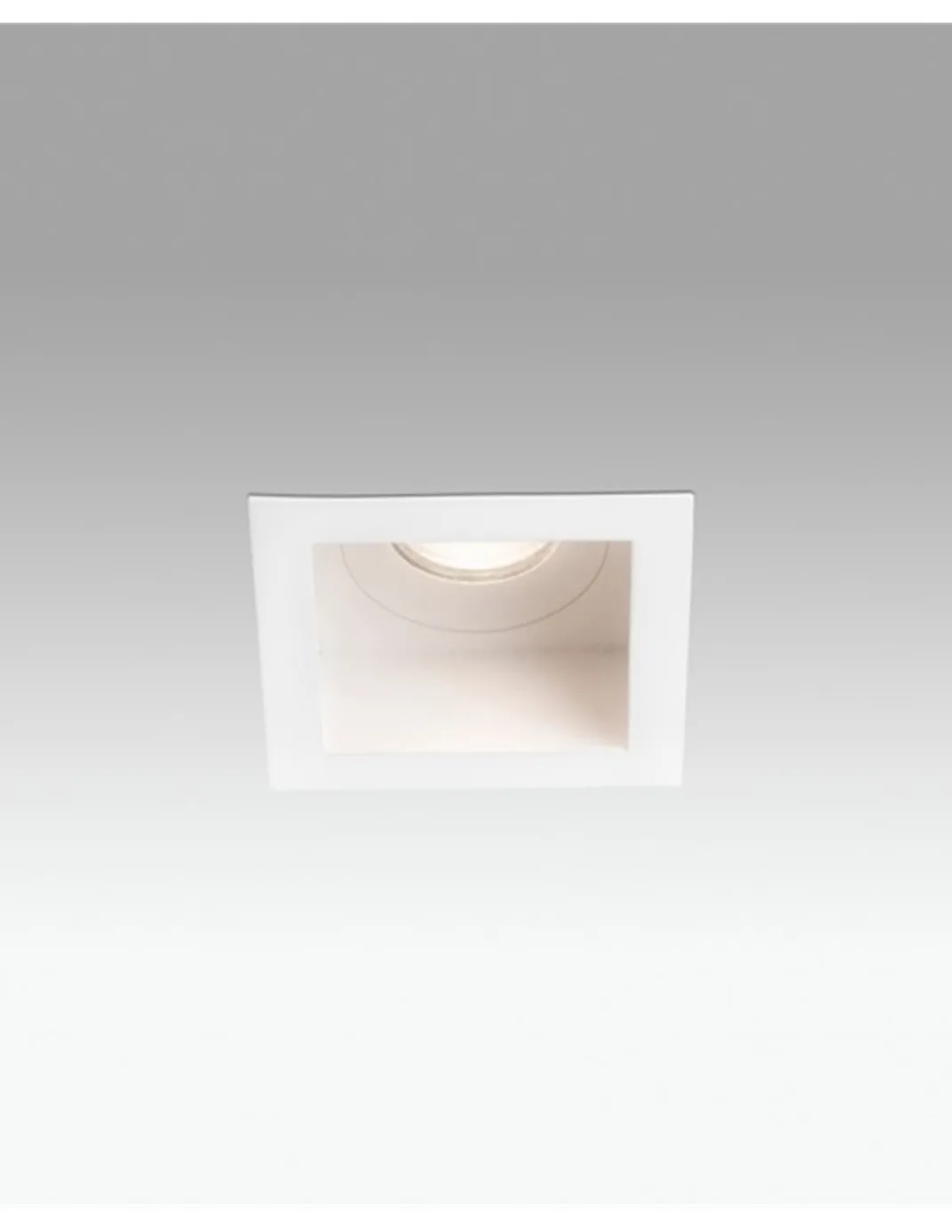 Empotrable de techo Moist – Faro – Downlight para baño blanco, IP44, 5.6 cm
