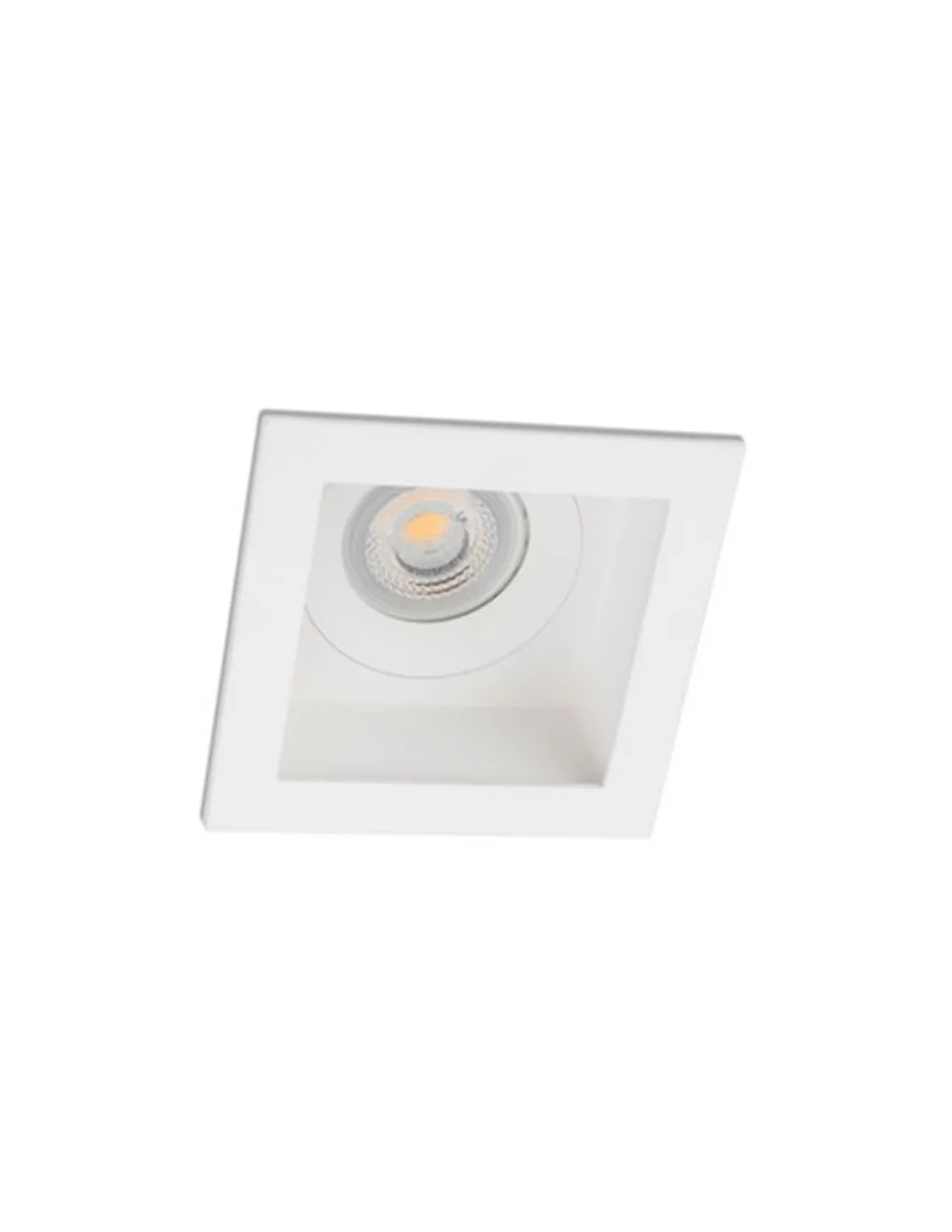 Empotrable de techo Moist – Faro – Downlight para baño blanco, IP44, 5.6 cm