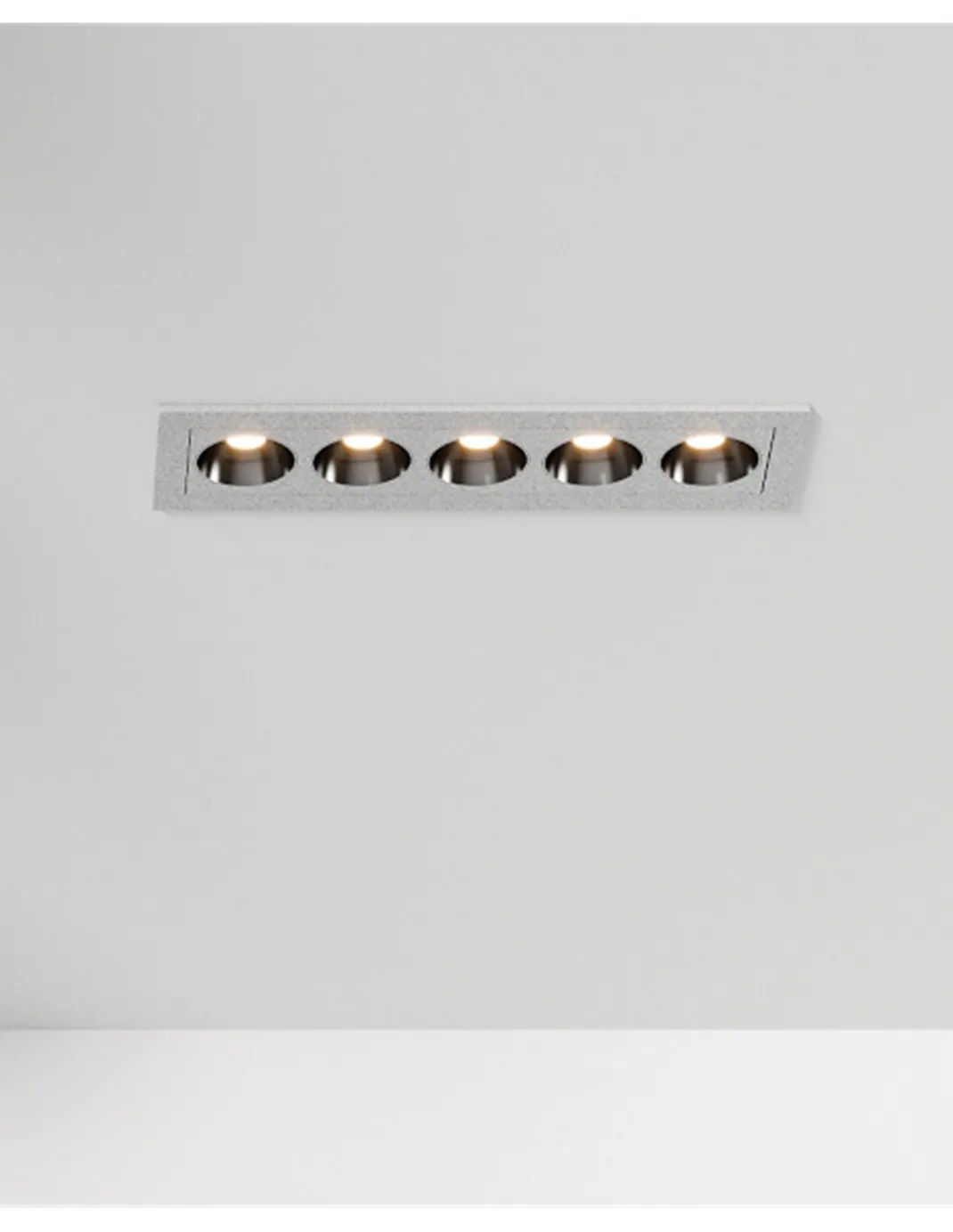 Empotrable de techo multipunto Invisible - ACB - Foco LED rectangular de techo