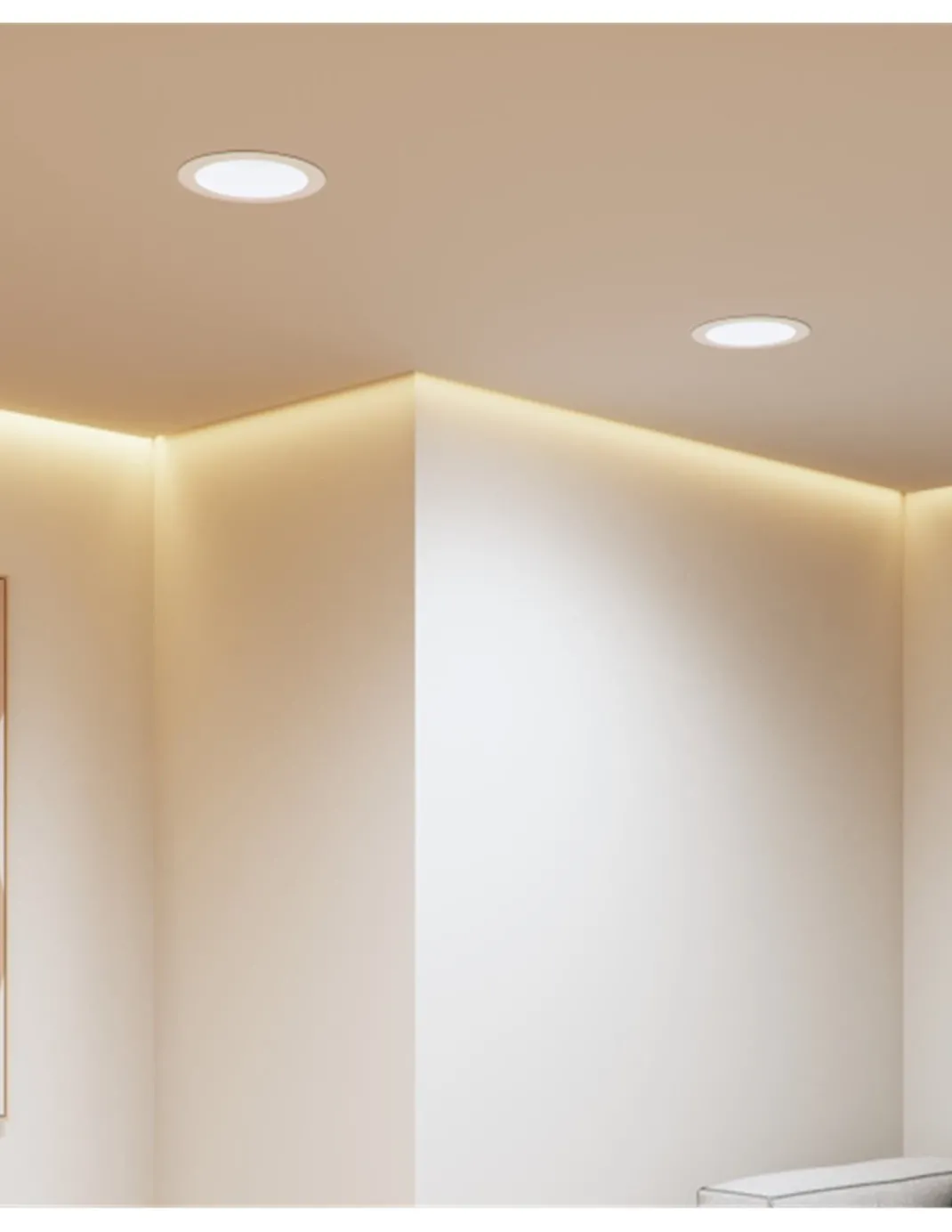 Empotrable de techo Thessis – Beneito & Faure – Lámpara LED, Temperatura de color regulable: 3.000K / 4.000K / 5.000K