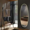 Espejo iluminado para baño Onix - ACB - Espejo táctil de forma ovalada