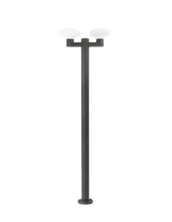 Farola de exterior Blubs – Faro – Aluminio Gris oscuro, IP44