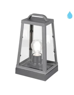 Farol de exterior portátil Turin - Conalux - Lámpara portátil en antracita