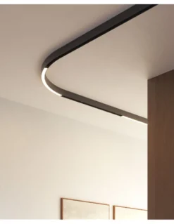Foco de carril magnético Curve Line 48V – Beneito & Faure – Lámpara LED 8W