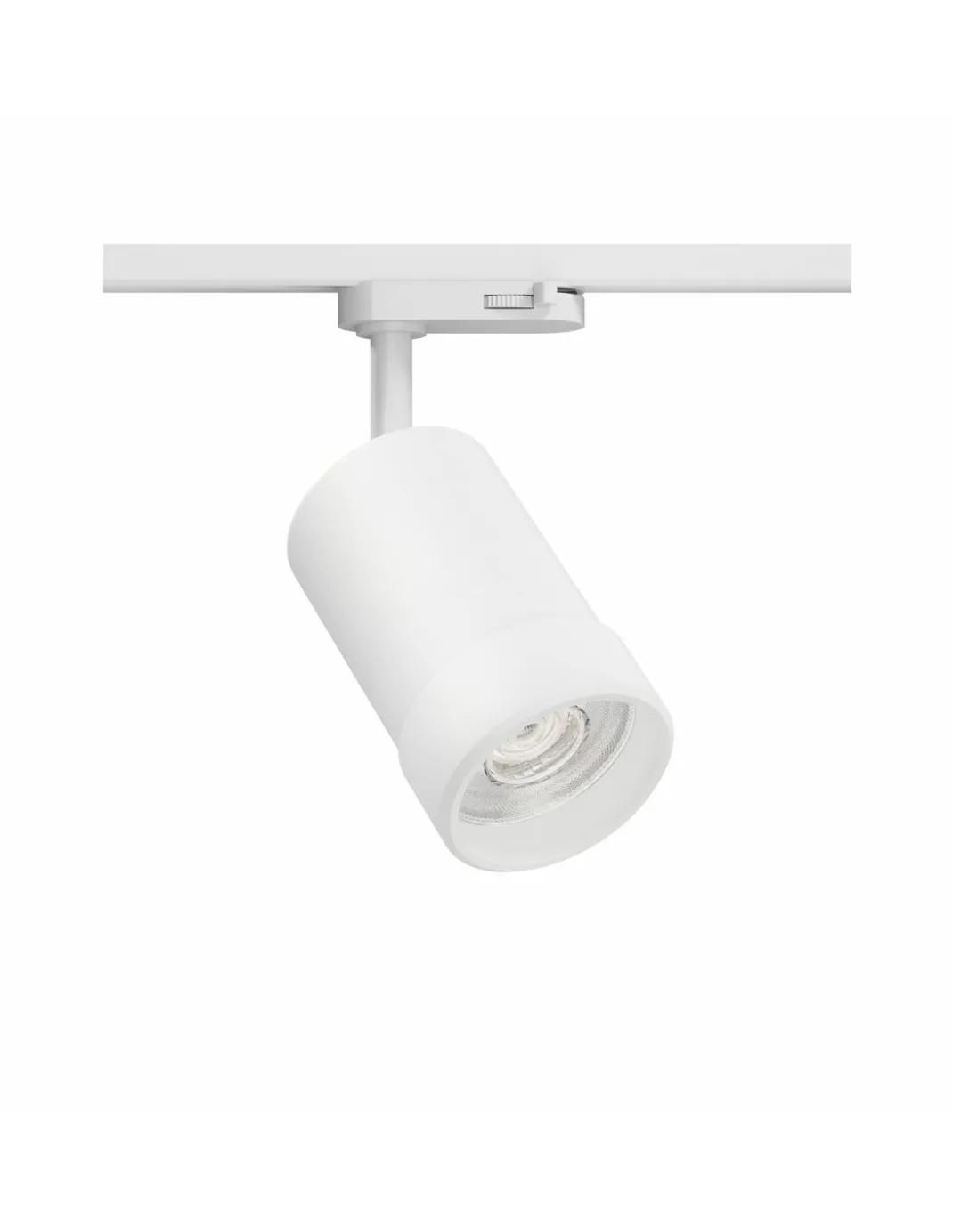 Foco de carril trifásico Crown – Beneito & Faure – Lámpara orientable en blanco o negro