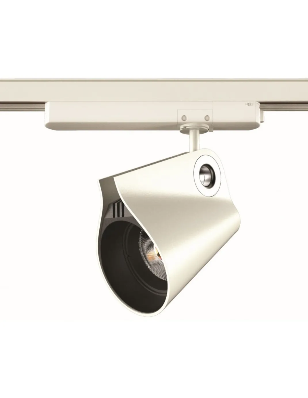 Foco de carril trifásico Ipsilon - Mantra - Foco orientable