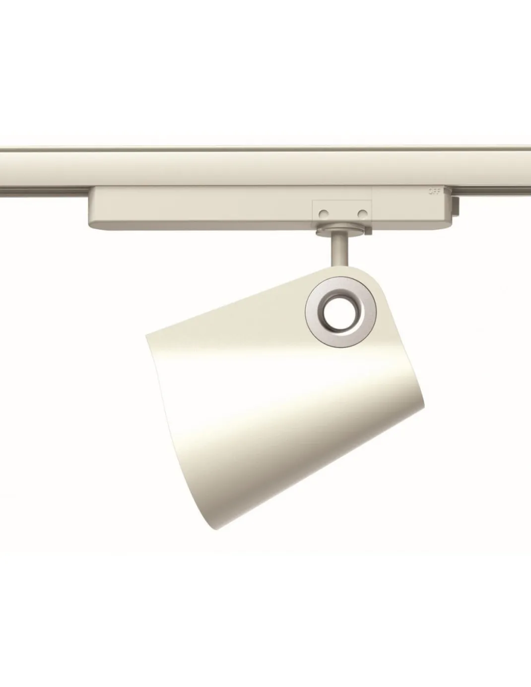 Foco de carril trifásico Ipsilon - Mantra - Foco orientable