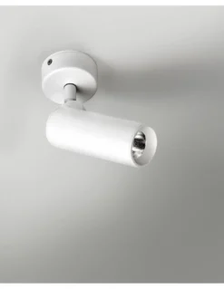 Foco de pared y techo LED en 2 acabados orientable y regulable 2700K – Haul - Milán