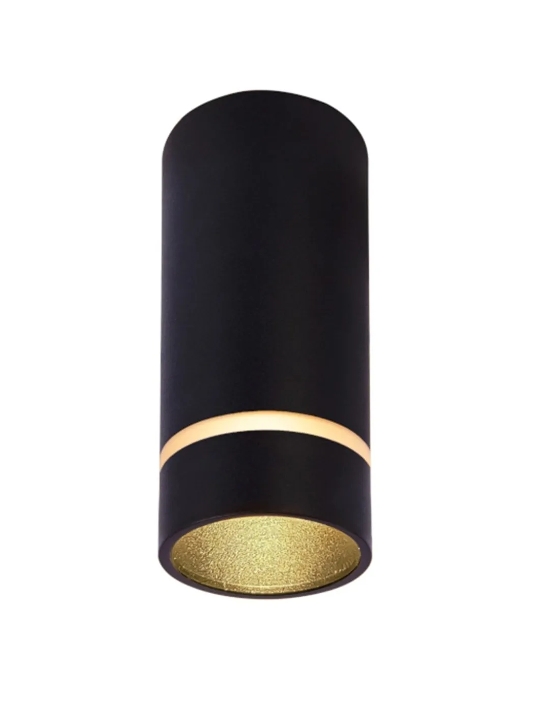 Foco de superficie Split - Mantra - Plafón de techo cilíndrico LED