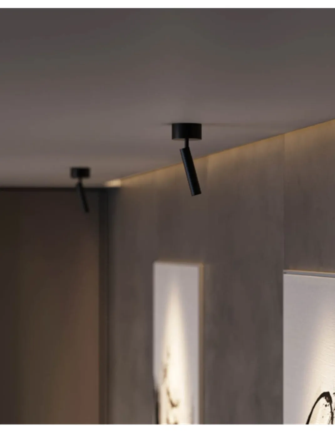 Foco de techo Alp – Beneito & Faure – Lámpara moderna orientable