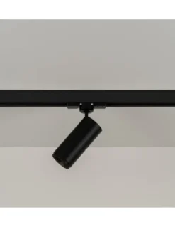 Foco de techo de carril Haul - Milán - Foco LED Ø 5. 5 cm, luz orientable