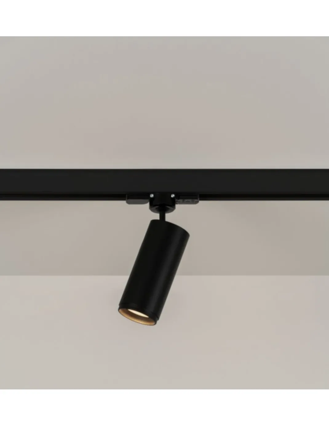 Foco de techo de carril Haul - Milán - Foco LED Ø 5. 5 cm, luz orientable