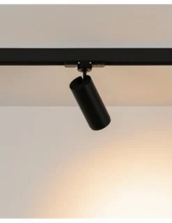 Foco de techo de carril Haul - Milán - Foco LED Ø 5. 5 cm, luz orientable