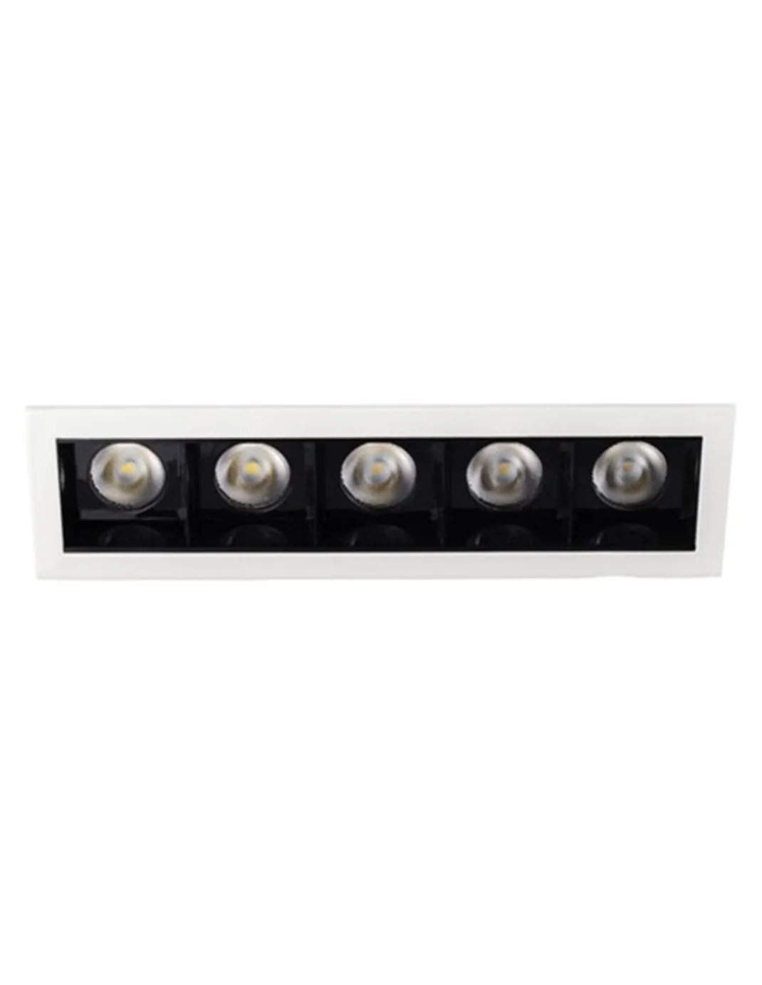 Foco de techo FE23 - Conalux. Multi - Foco empotrable lineal (5 luces)