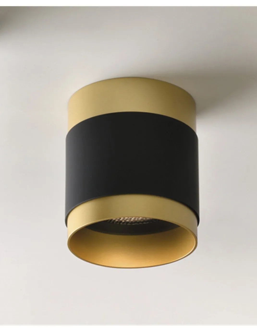 Foco de techo Lux - ACB - Foco LED cilíndrico moderno