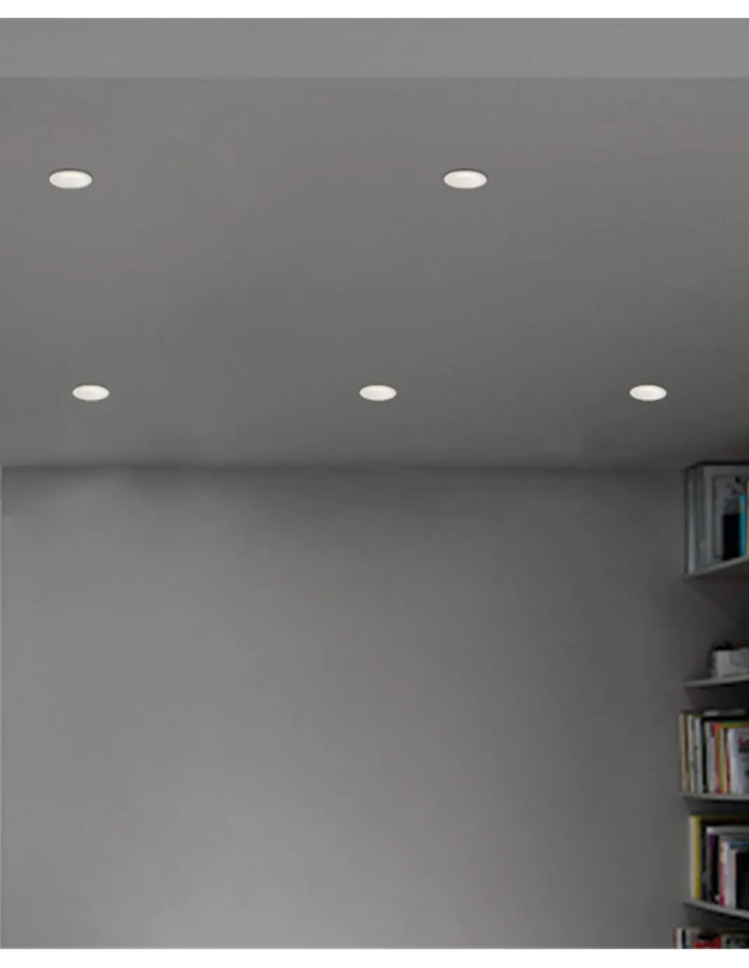 Foco de techo Nork - ACB - Downlight Empotrable Blanco 8.5 cm