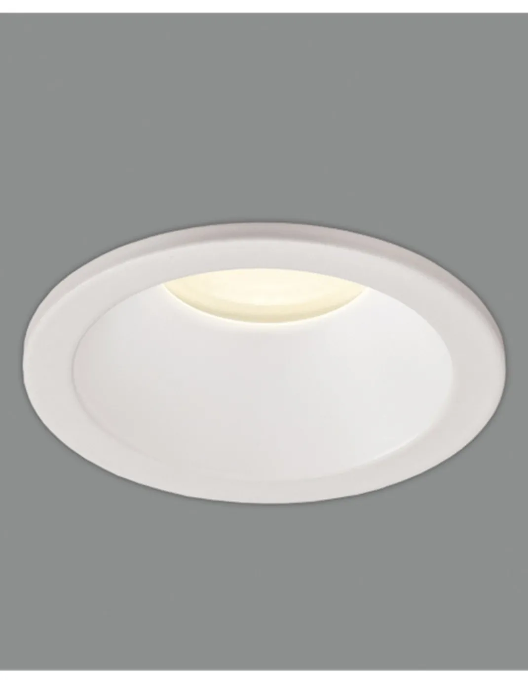 Foco de techo Nork - ACB - Downlight Empotrable Blanco 8.5 cm