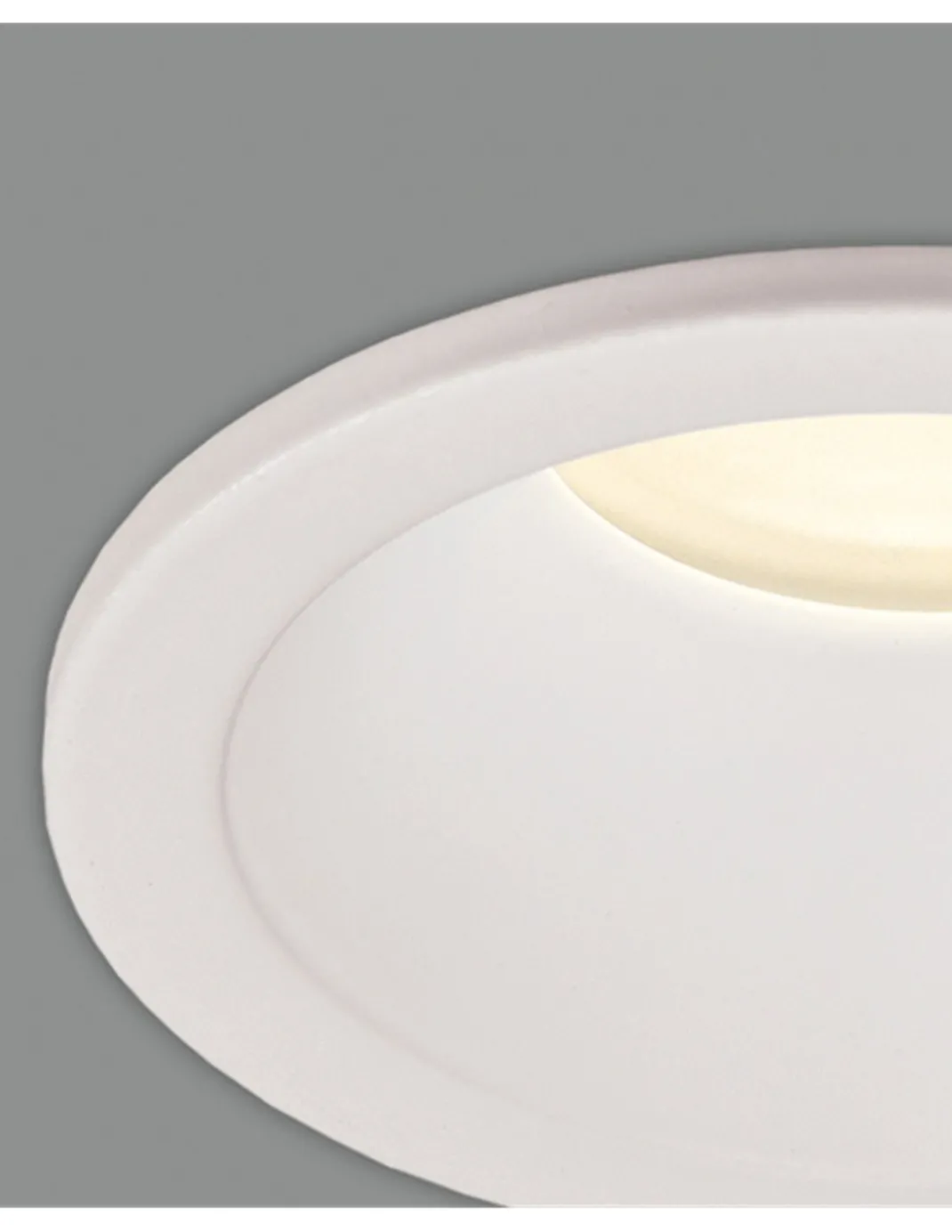 Foco de techo Nork - ACB - Downlight Empotrable Blanco 8.5 cm