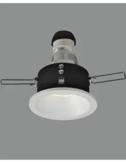 Foco de techo Nork - ACB - Downlight Empotrable Blanco 8.5 cm
