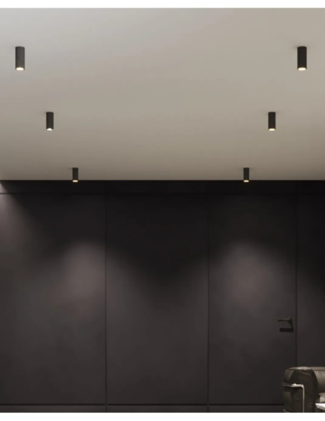 Foco de techo Plus - Beneito & Faure - Foco de superficie LED orientable