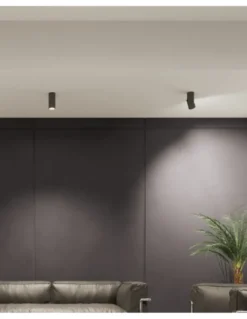 Foco de techo Plus - Beneito & Faure - Foco de superficie LED orientable