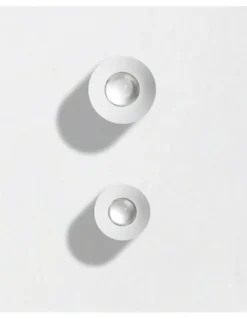 Foco de techo Puck - Arkoslight - Diseño circular en 4 colores, Lámpara LED Ø 8 cm/Ø 9.5 cm