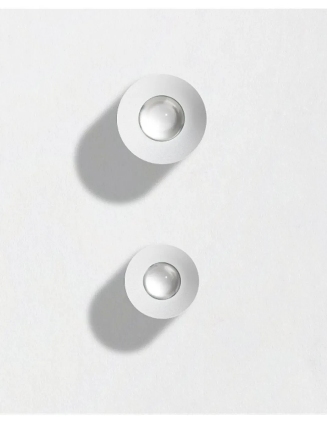 Foco de techo Puck - Arkoslight - Diseño circular en 4 colores, Lámpara LED Ø 8 cm/Ø 9.5 cm