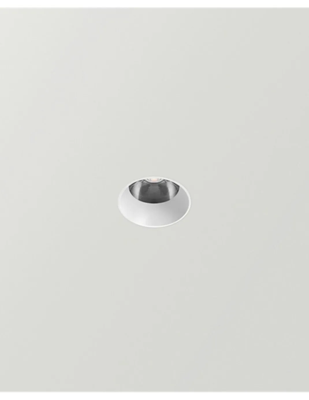 Foco de techo trimless Lens Light - Arkoslight - Diseño redondo, empotrable, Ø 3,7 cm