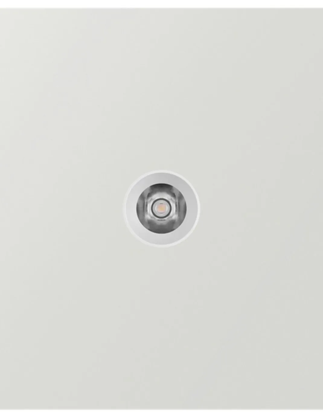 Foco de techo trimless Lens Light - Arkoslight - Diseño redondo, empotrable, Ø 3,7 cm