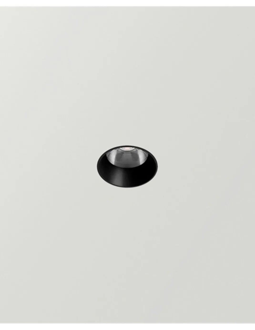Foco de techo trimless Lens Light - Arkoslight - Diseño redondo, empotrable, Ø 3,7 cm