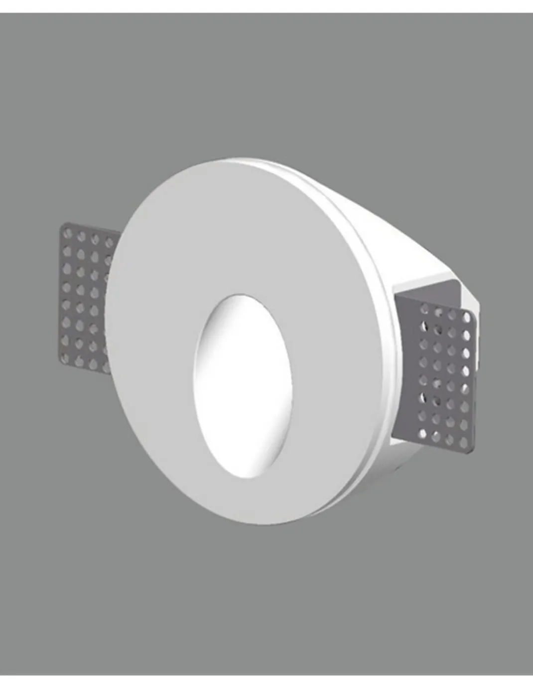 Foco empotrable de pared Thriller - ACB - Foco trimless de yeso para pasillos y escaleras