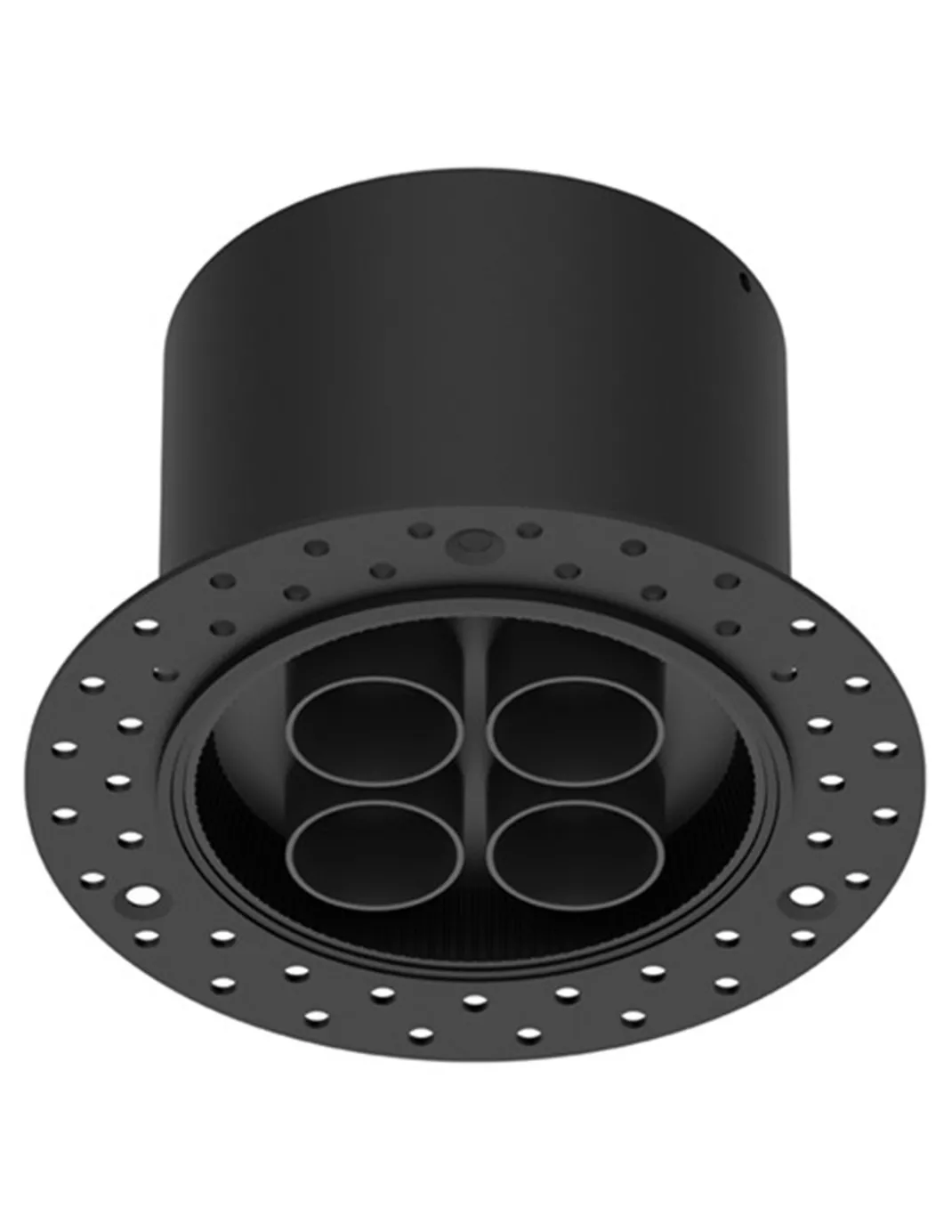 Foco empotrable de techo Hera REP 10W - Conalux - Diseño redondo con 4 focos