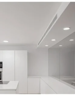 Foco empotrable Stram - Arkoslight - Downlight blanco LED, Ø 22 cm