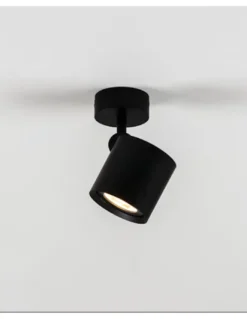 Foco 1 Kronn - Milán - Foco de luz orientable en metal de aluminio