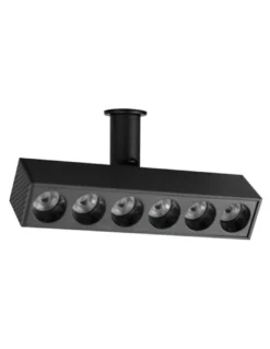 Foco para carril magnético R4 - Conalux - Proyector orientable lineal en 2 tamaños