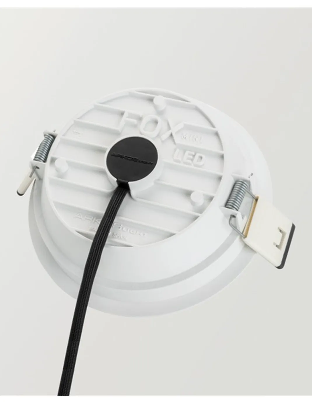 Fox LED Mini - Arkoslight - Foco empotrable con marco extraplano, IP54, Ø 13.7 cm