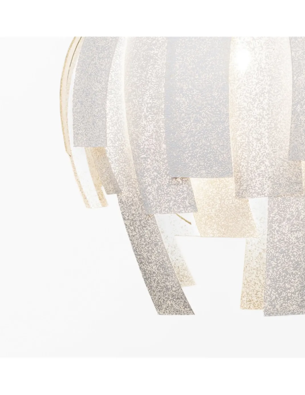 Lampara colgante Luisa - a-emotional light - Lámpara de diseño, pantalla de malla decorativa