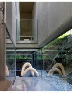 Lampara de mesa Arc - a-emotional light - Diseño decorativo de cordón blanco